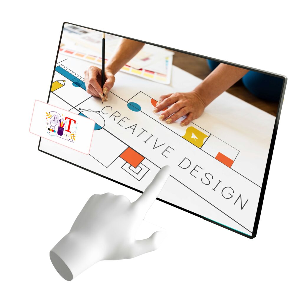 Person planning creative web design with diagrams and sketches, showcasing web design planning for Creative Web Design Services in Digital Solutions & Products.