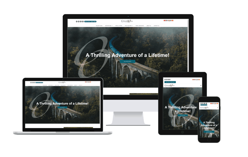 Ceylon Roots website in Many Devices | Web Design Sri Lanka