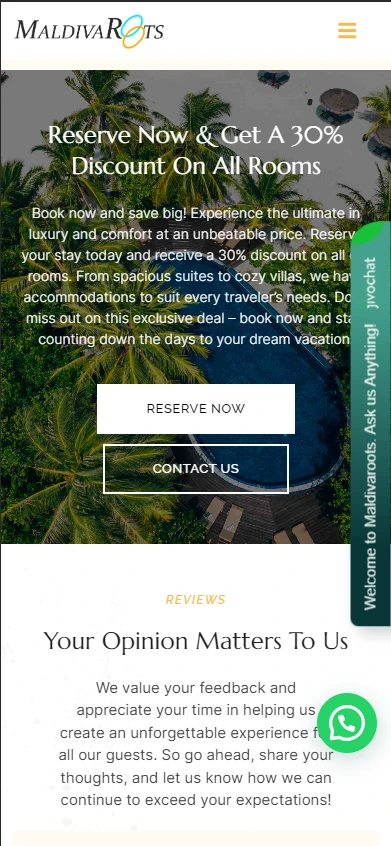 Weblook International | Software Development | Digital Marketing | Web Designing | Case Study Maldiva roots