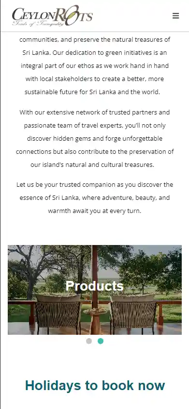 Weblook International | Software Development | Digital Marketing | Web Designing | Case Study Ceylon roots